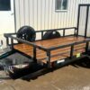 2024 H&H 5'x10' Single Axle Steel Utility Trailer