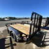 2025 PJ 83"x12' Dual Axle Utility Trailer - Image 6
