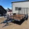 2024 Lamar 77"x12' Single Axle Utility Trailer