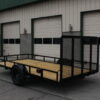 FRIESEN 7x 14  SINGLE AXLE UTILITY TRAILER - Image 2