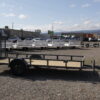 FRIESEN 7x 14  SINGLE AXLE UTILITY TRAILER