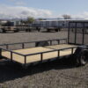 FRIESEN 7x 14  SINGLE AXLE UTILITY TRAILER - Image 4
