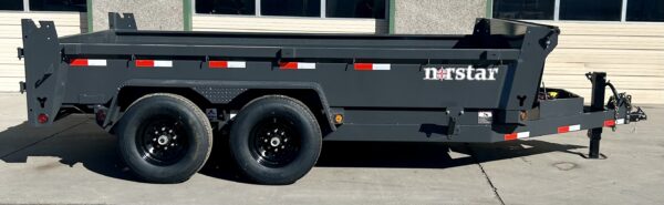 2024 NORSTAR 7'X14' DUMP TRAILER - Image 2
