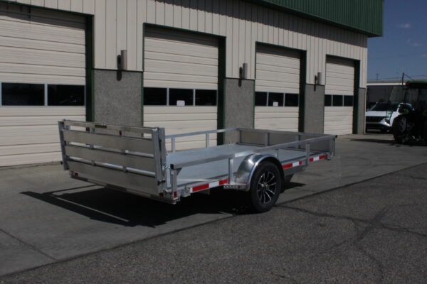 2024 H&H 82 X12'ALUMINUM UTILITY TRAILER - Image 5
