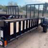 2024 H&H 82x14 SQUARE TUBE UTILITY TRAILER (ATV) - Image 2
