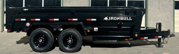 IRONBULL 83''X14' DUMP TRAILER - Image 6