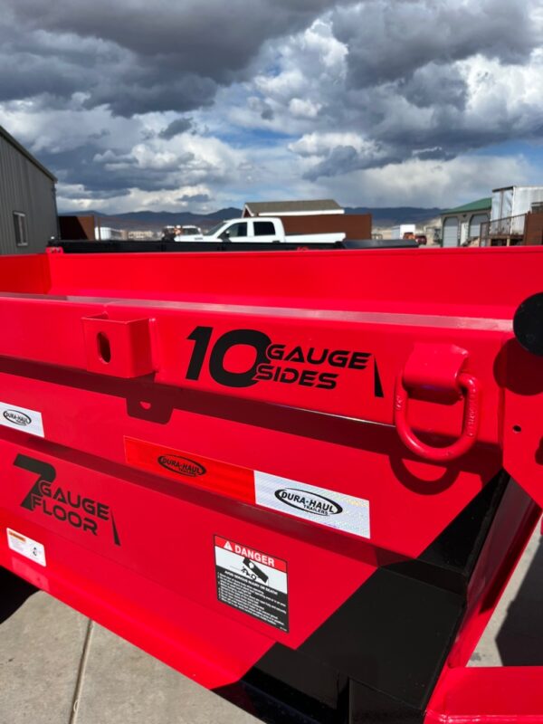 2025 DURA-HAUL 14' DUMP TRAILER 14K - Image 12