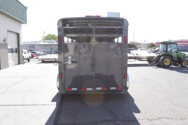 2025 MAVERICK 17' BUMPER PULL STOCK TRAILER - Image 3