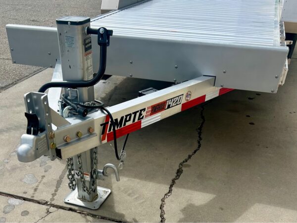 2024 TIMPTE 83 X20' ALL ALUMINUM GRAVITY TILT EQUIPMENT TRAILER - Image 4