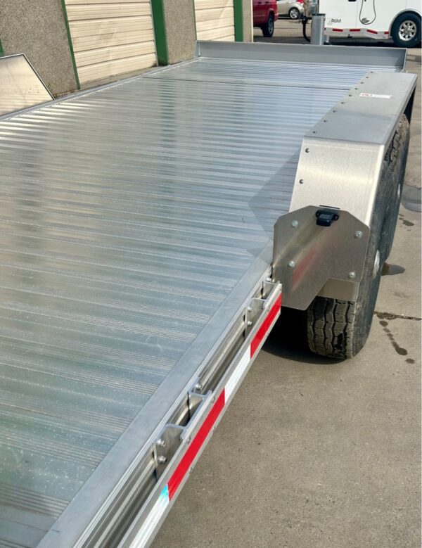 2024 TIMPTE 83 X20' ALL ALUMINUM GRAVITY TILT EQUIPMENT TRAILER - Image 7