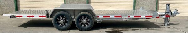 2024 TIMPTE 83 X20' ALL ALUMINUM GRAVITY TILT EQUIPMENT TRAILER - Image 8