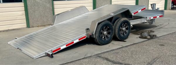 2024 TIMPTE 83 X20' ALL ALUMINUM GRAVITY TILT EQUIPMENT TRAILER - Image 10