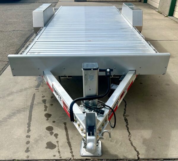 2024 TIMPTE 83 X20' ALL ALUMINUM GRAVITY TILT EQUIPMENT TRAILER - Image 3