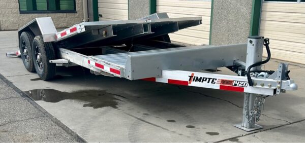 2024 TIMPTE 83 X20' ALL ALUMINUM GRAVITY TILT EQUIPMENT TRAILER