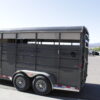 2025 MAVERICK 17' BUMPER PULL STOCK TRAILER - Image 4