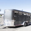 2025 MAVERICK 17' BUMPER PULL STOCK TRAILER - Image 5
