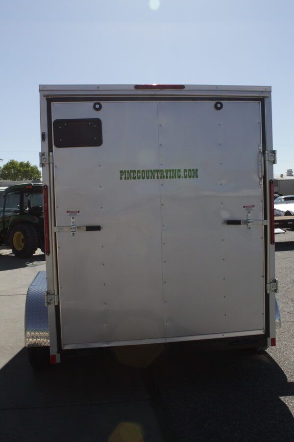 2025 PACE OUTBACK 7 X 12 TANDEM AXLE ENCLOSED TRAILER - Image 4
