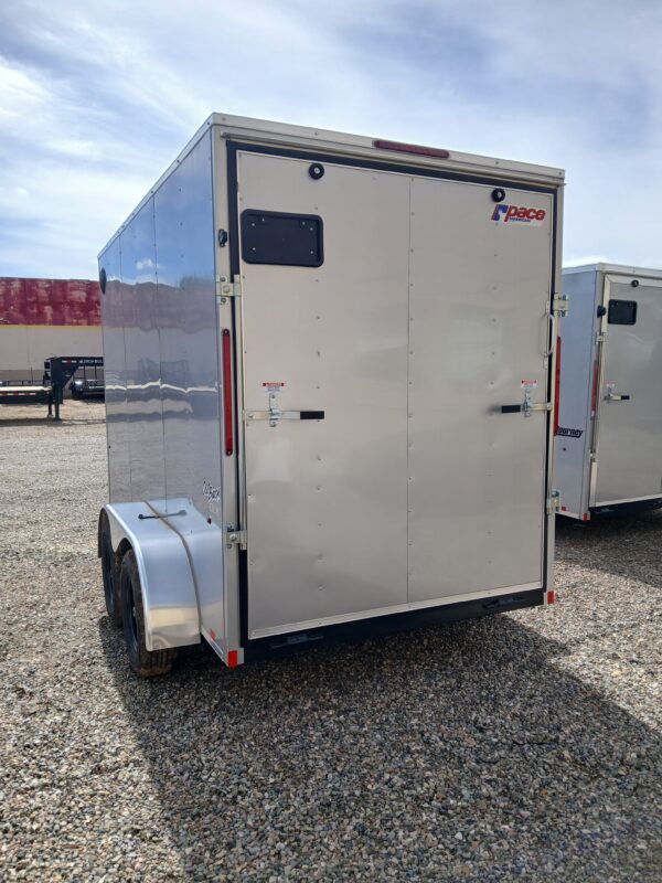 PACE 6X12 OUTBACK DLX FLAT TOP V-NOSE 7K - Image 2