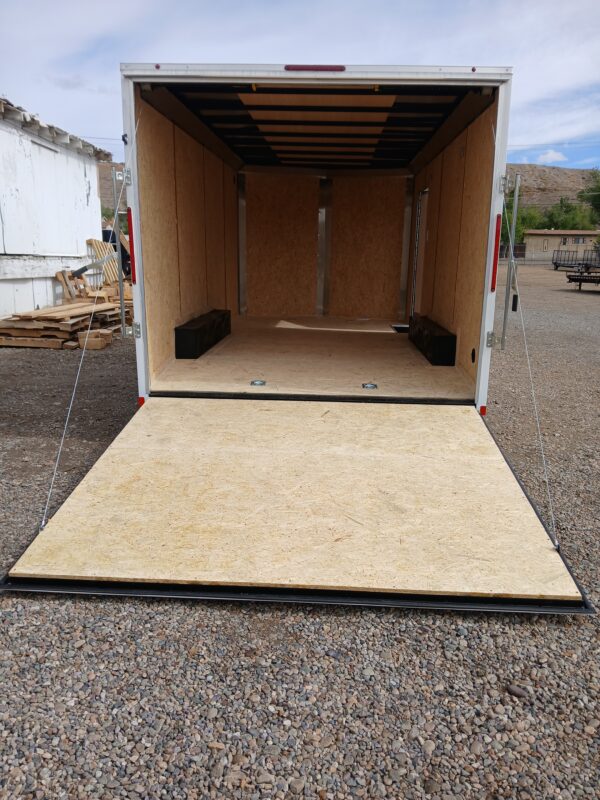 PACE 8.5X16 OUTBACK DLX FLAT TOP V-NOSE CAR ENCLOSED TRAILER 7K - Image 2