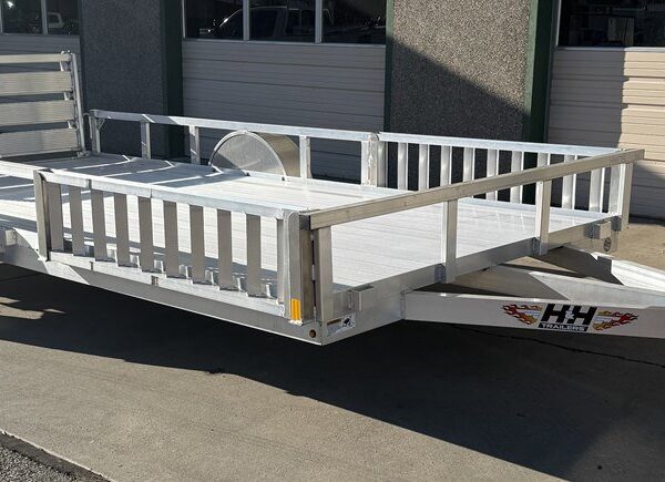 2026 H & H H8214RSA-030 14' 3k Dual Ramp Utility Trlr