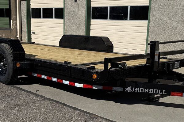 2026 Iron Bull TLB8318070 83x18 14K Gravity Tilt Trailer