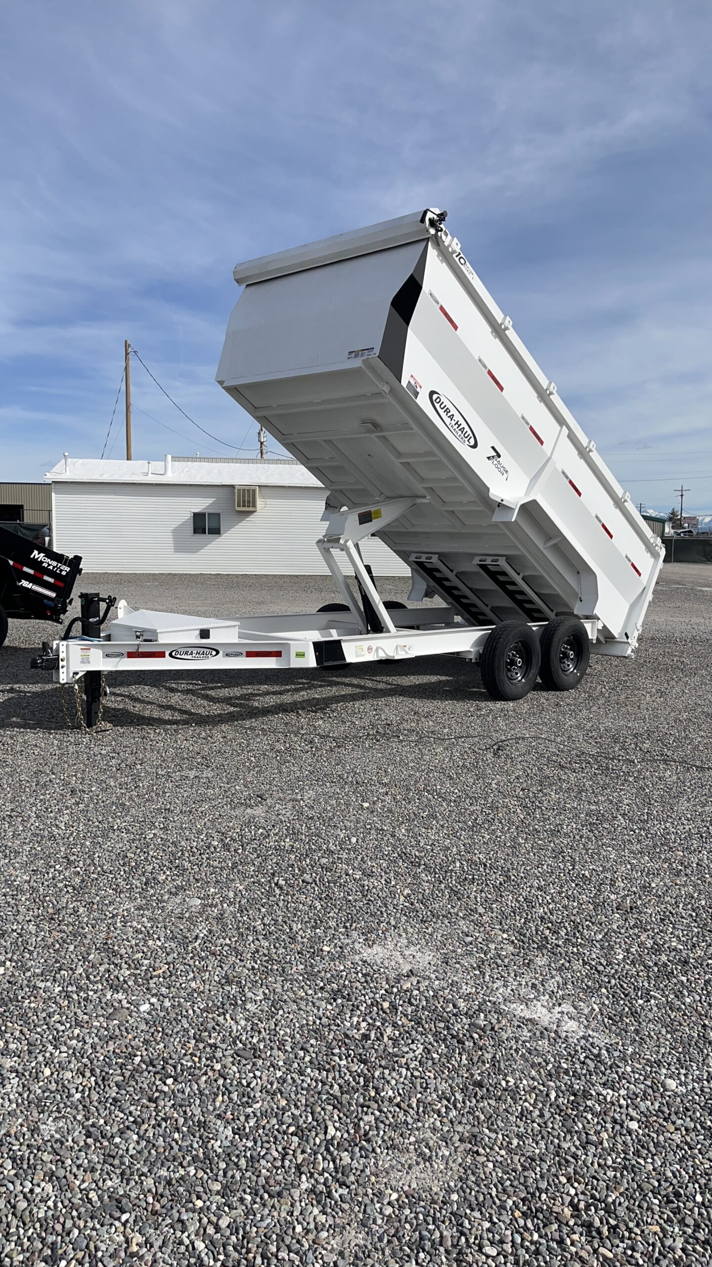 83"x14' HIGH SIDE DUMP TANDEM 14K SCISSOR BUMPER PULL