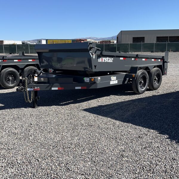 NORSTAR 7'X14' DUMP TRAILER14K Rated
