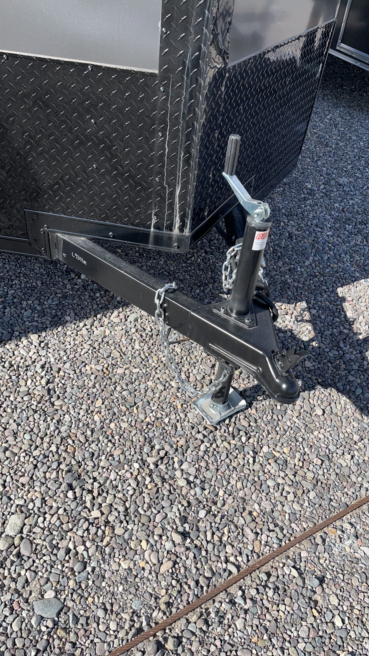 6X12 ENCLOSED RAMP AND SIDE DOOR 3500K SINGLE BUMPER PULL - Image 3