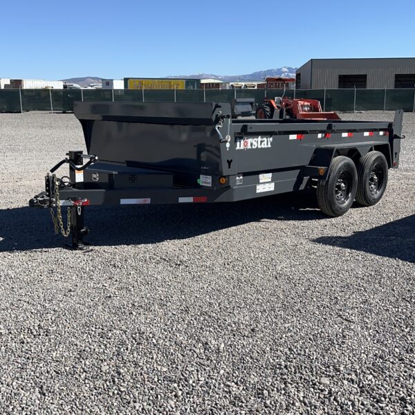 NORSTAR 7'X14' DUMP TRAILER14K Rated