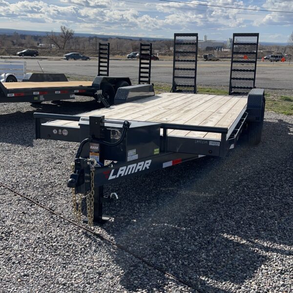 83"X20' CAR/EQUIP TANDEM 14K FLIP UP RAMP