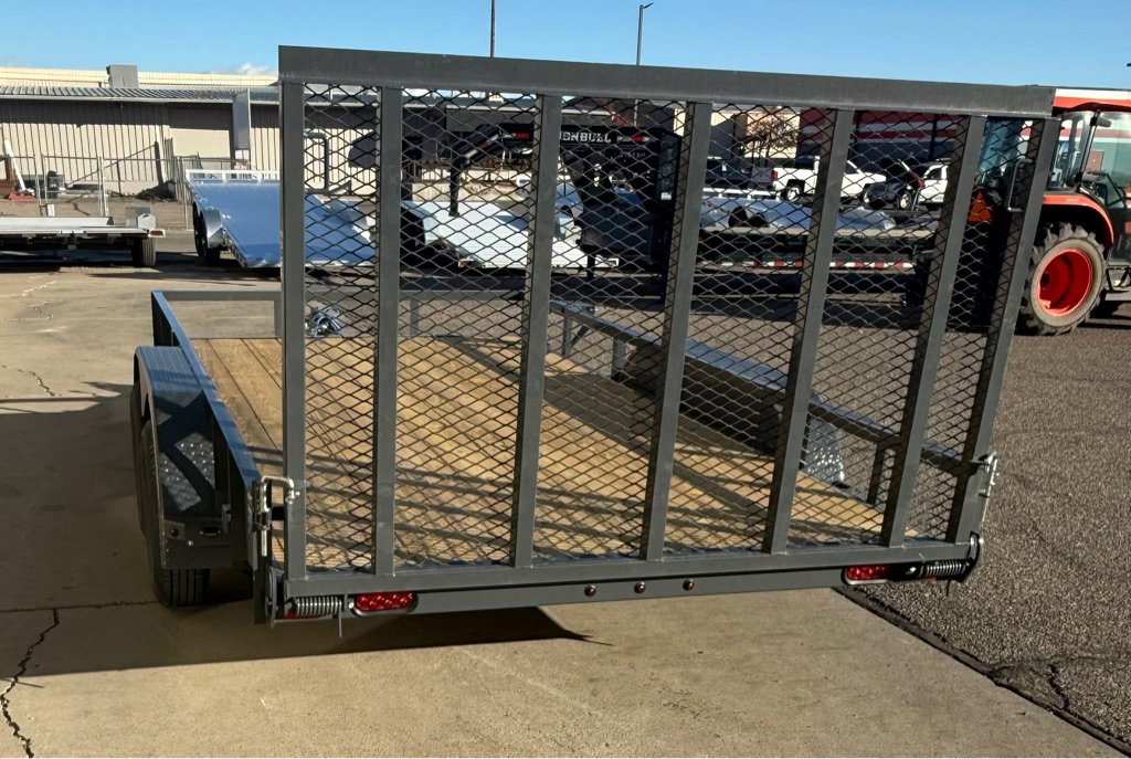 83"X14' UTILITY TANDEM 7K RAMP BUMPER PULL - Image 7
