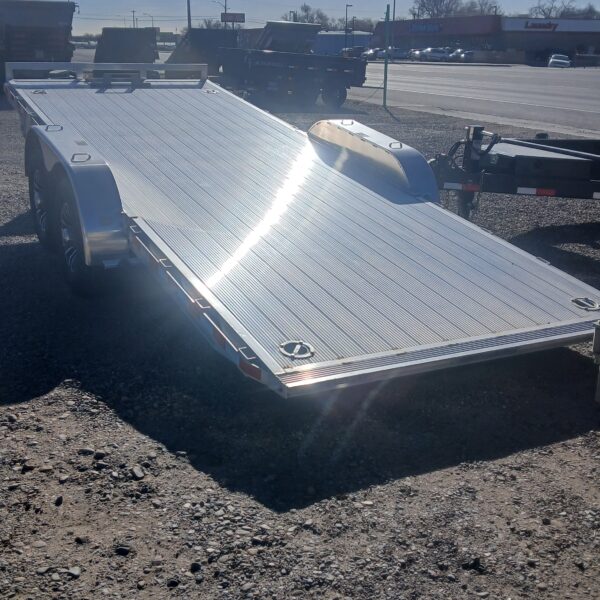 SILVER 82”X20’ CAR HAULER
14K TANDEM AXLES BUMPER PULL