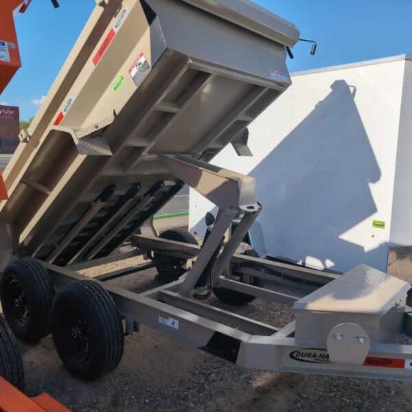 TAN 5’X10’ DUMP
10K TANDEM AXLES BUMPER PULL
DURAHAUL