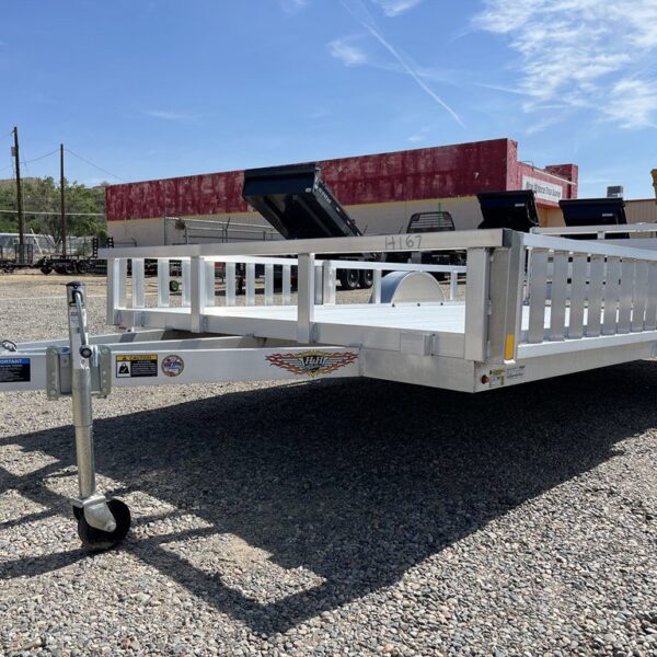 SILVER 82”X14’ ATV
3K SINGLE AXLE BUMPER PULL