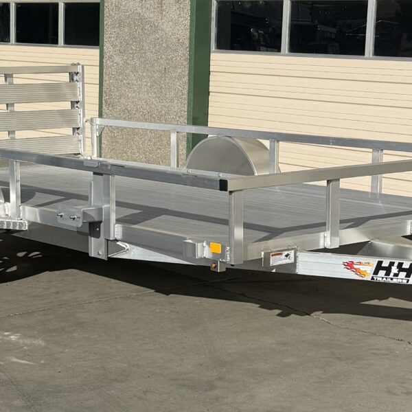 2026 H & H H7612RSA-030 12' Ramp Gate Utility Trailer