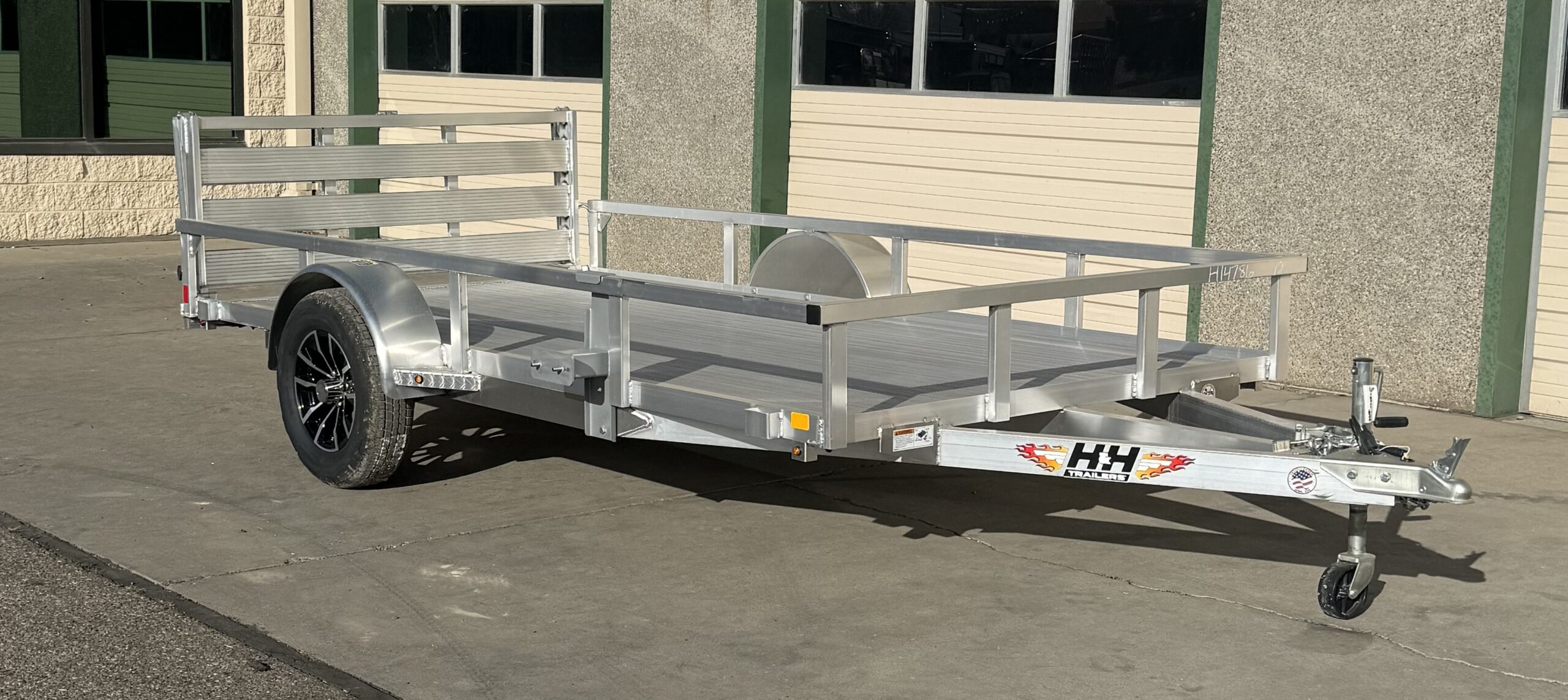 2026 H & H 7612RSA-030 12' Utilty Ramp Trailer