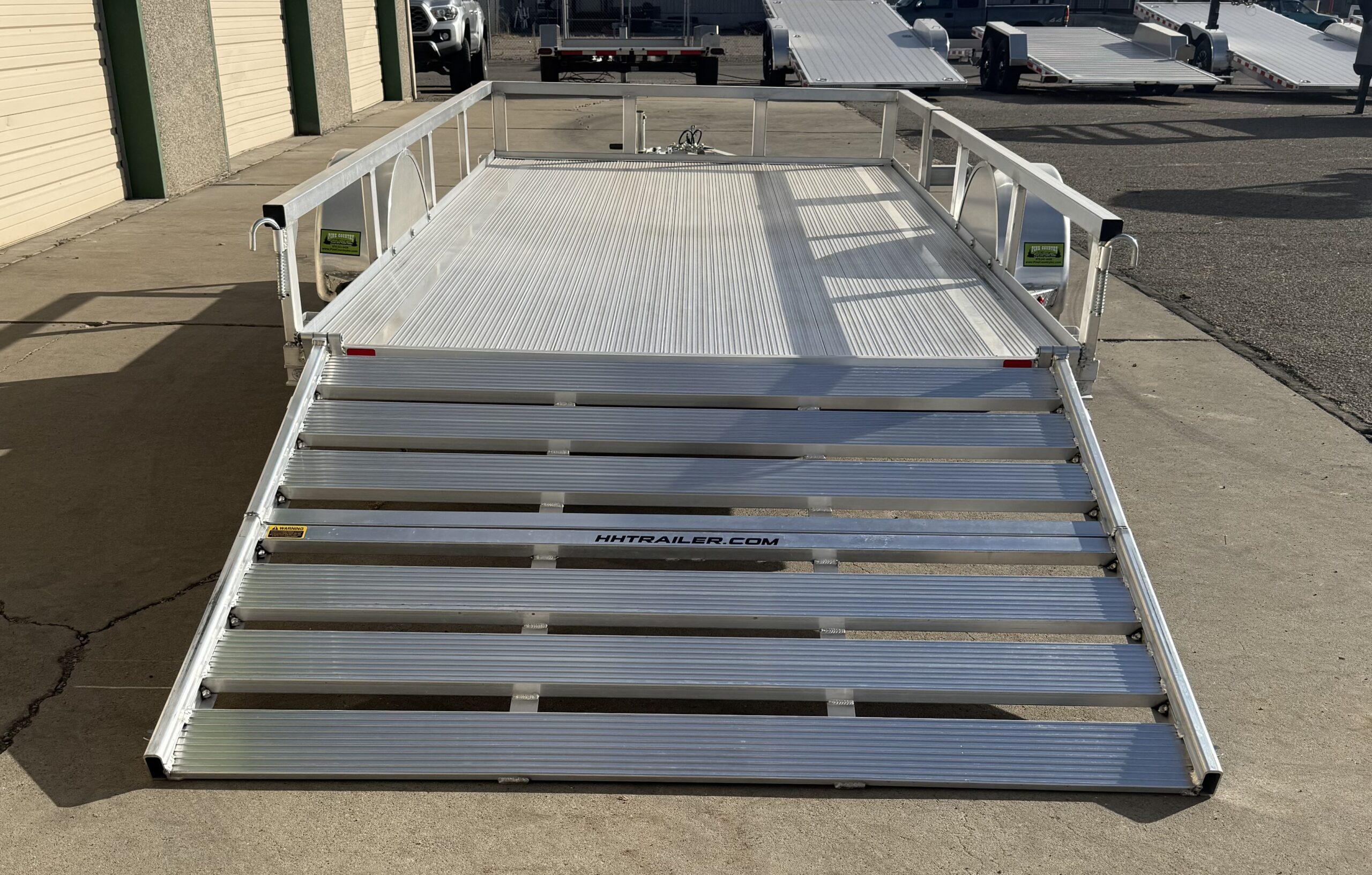 2026 H & H 7612RSA-030 12' Utilty Ramp Trailer - Image 4