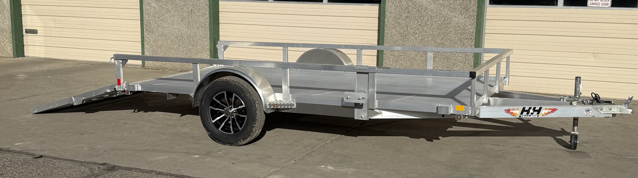 2026 H & H 7612RSA-030 12' Utilty Ramp Trailer - Image 5