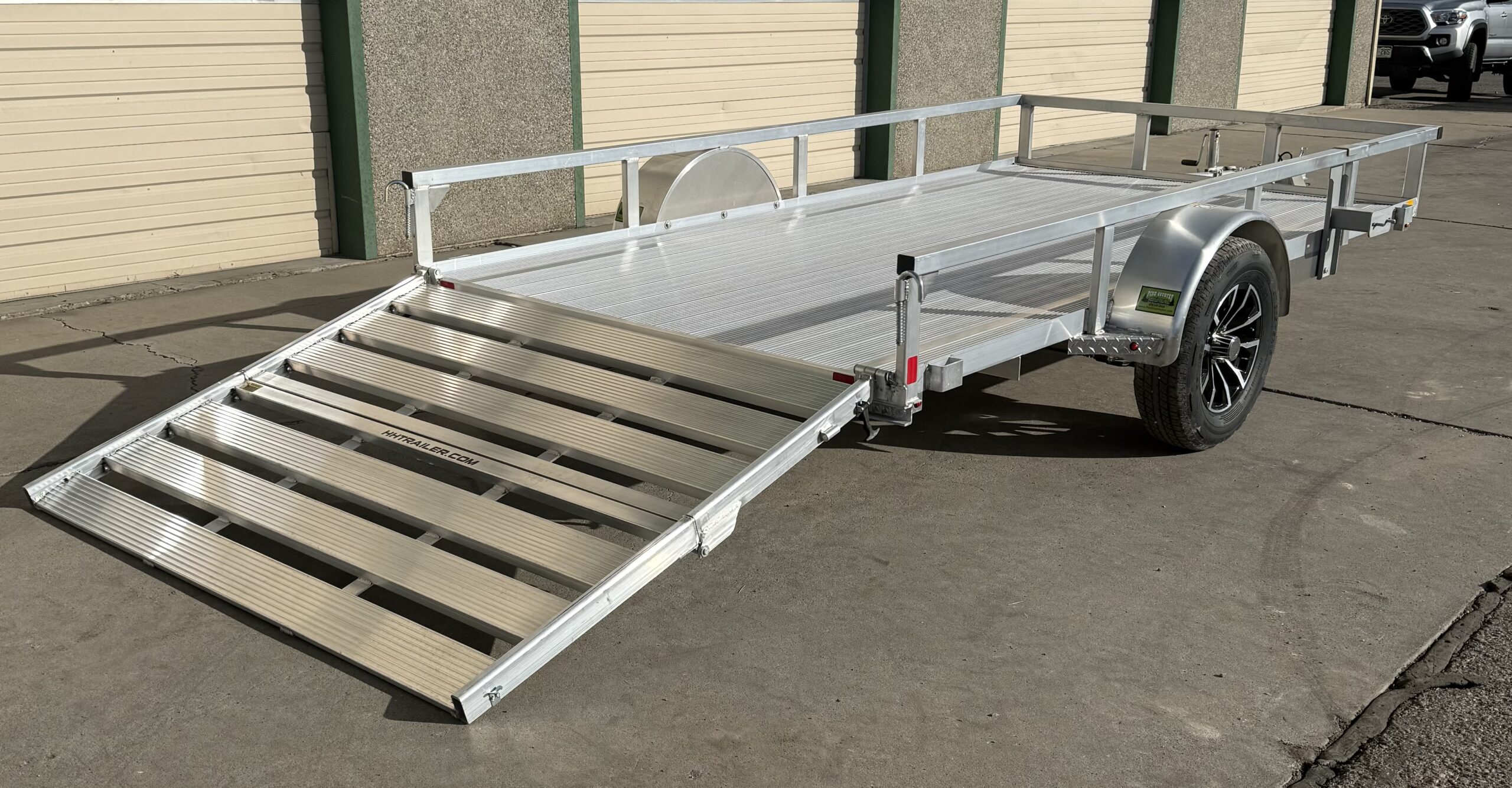 2026 H & H 7612RSA-030 12' Utilty Ramp Trailer - Image 6