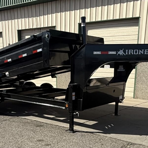 2026 Iron Bull DTG8314072 14' 14K Gooseneck Dump Trailer