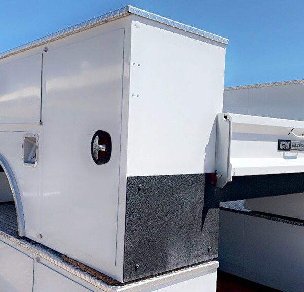 SOLID TOP UTILITY SERVICE BED
