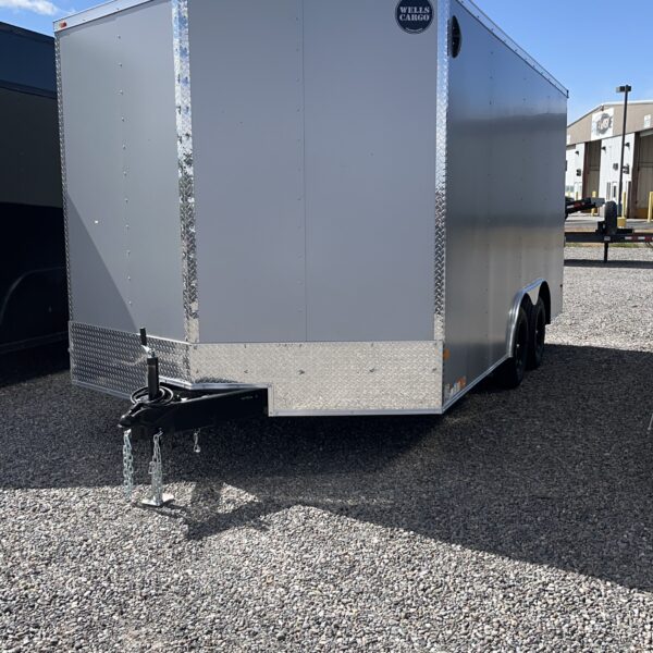 FAST TRAC 8.5X16 SILVER FROST ENCLOSED TANDEM 7K