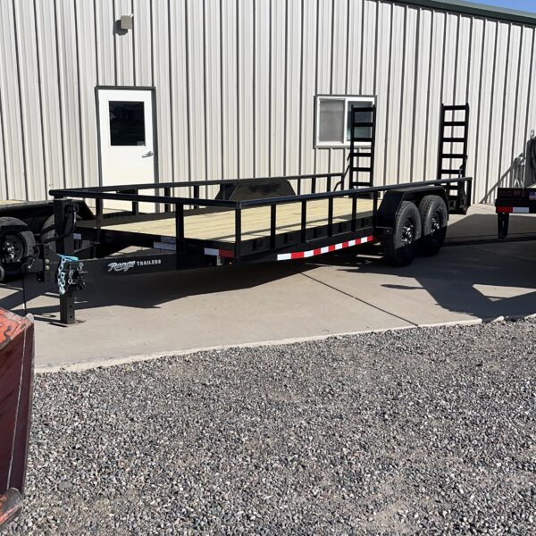 83"X20' UTILITY TANDEM 7K/14K AXLES BLACK