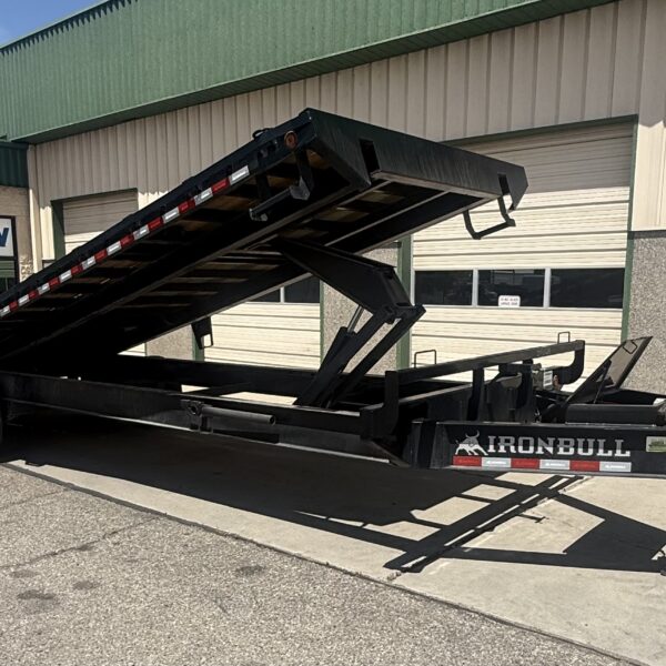 2025 IronBull TDP0228082 102X28 16K Deckover Power Tilt Trailer