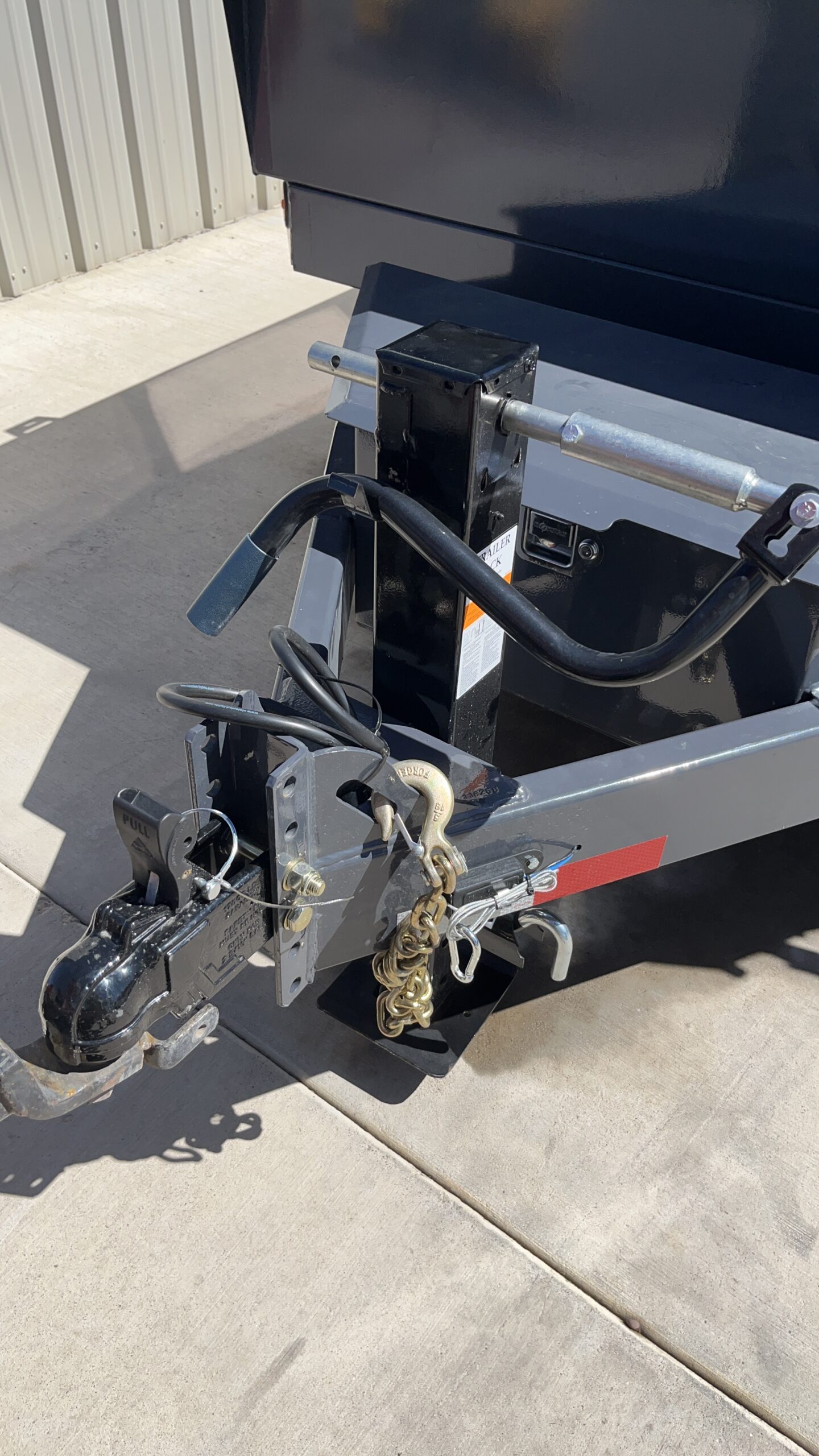 83"X14' DUMP 7K/14K TANDEM AXLES GRAY - Image 3