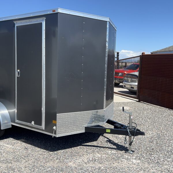 7X12 WELLS CARGO ENCLOSED TANDEM 3500/7K RAMP DOOR ESCAPE DOOR