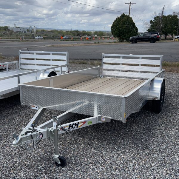 76"X12' ALUM UTILITY SINGLE 3K BI FOLD RAMP