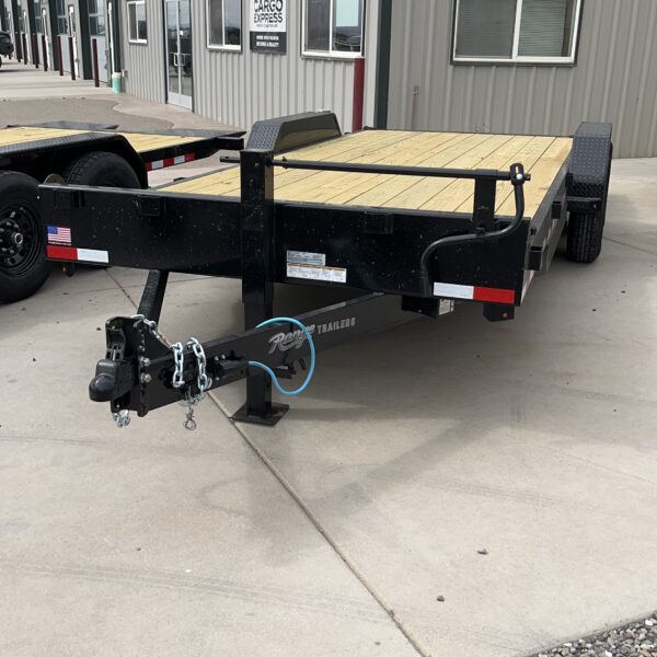 83"X20' EQUIPMENT XRT TANDEM 7K/14K AXLES BLACK