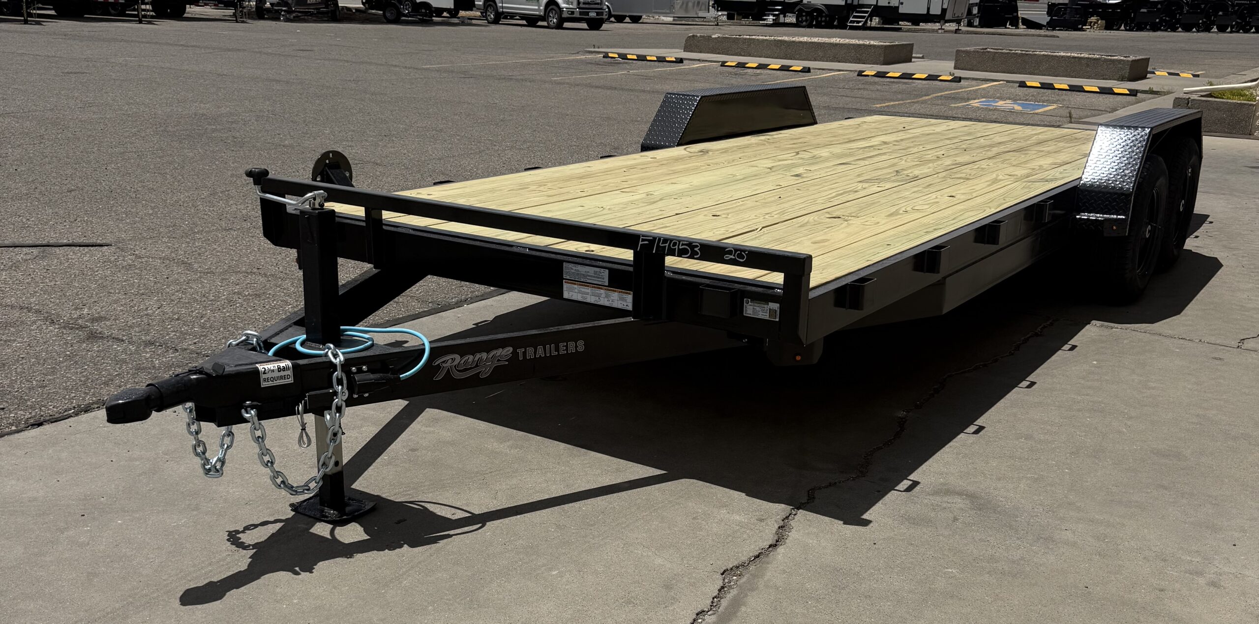 2026 Friesen CHX78320 7'x20' 10K Rated Tandem Axle Car Hauler Trailer - Image 2