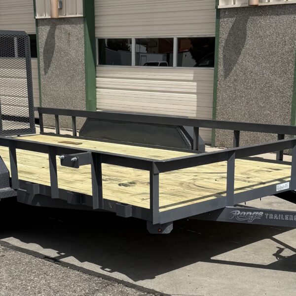 2026 Friesen UTX78314 7x14 7K Tandem Axle Utility Trailer With Ramp Gate